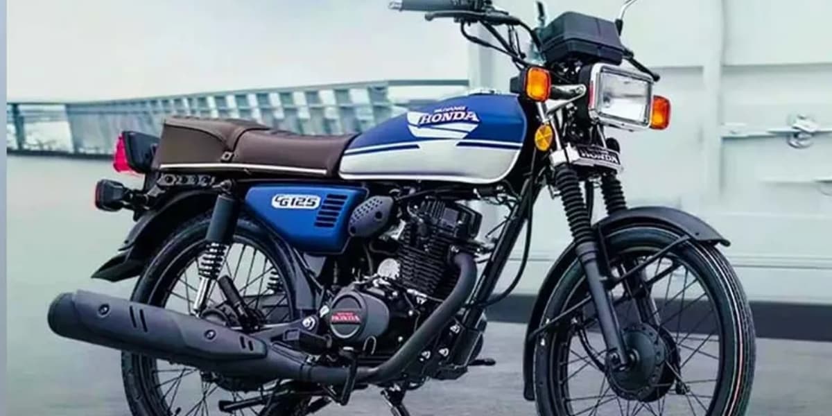 Modelo da década de 1970 da CG 125 (Foto: Divulgação/Honda)