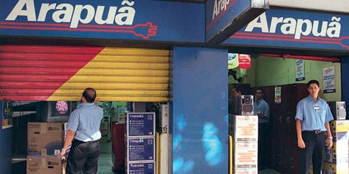 Lojas Arapuã tiveram problemas com dívidas e precisaram fechar as portas (Foto: Reprodução/ Internet) Lojas Arapuã tiveram problemas com dívidas e precisaram fechar as portas (Foto: Reprodução/ Internet)