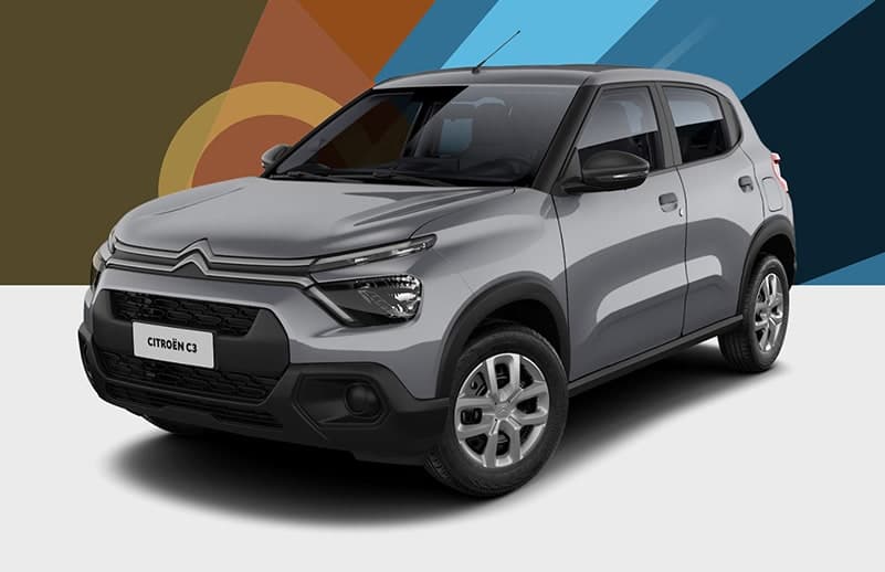 Citroën C3 Live 1.0. Foto: Reprodução/Internet Citroën C3 Live 1.0. Foto: Reprodução/Internet