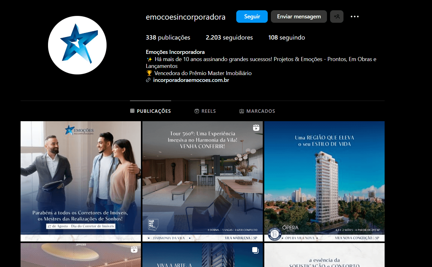 Nas redes sociais a empresa conta com 2.203 seguidores (Foto Reprodução/Instagram) Nas redes sociais a empresa conta com 2.203 seguidores (Foto Reprodução/Instagram)