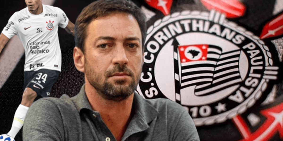 Duílio pode perder grande jogador do Corinthians (Foto: Reprodução, Montagem, TV Foco) Duílio pode perder grande jogador do Corinthians (Foto: Reprodução, Montagem, TV Foco)