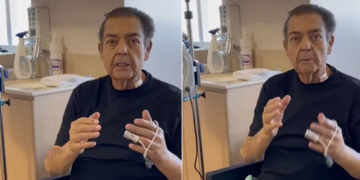 Faustão faz vídeo em hospital (Foto: Reprodução / Instagram) Faustão faz vídeo em hospital (Foto: Reprodução / Instagram)
