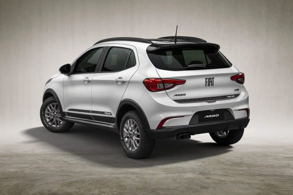 Modelo do Fiat Argo Trekking - Foto: Reprodução/Internet Modelo do Fiat Argo Trekking - Foto: Reprodução/Internet