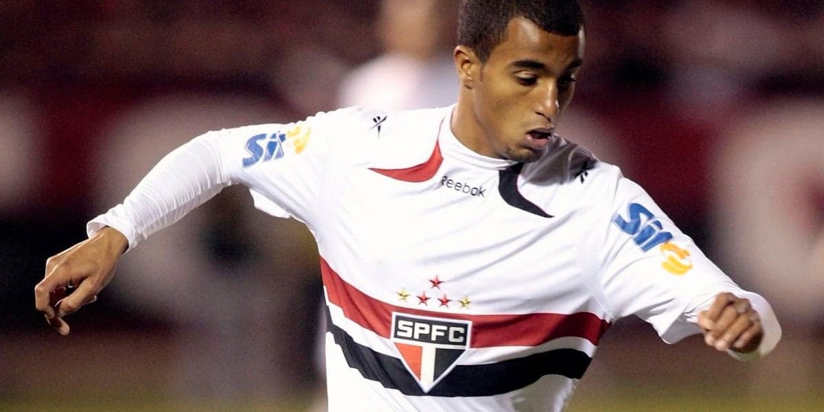 Lucas Moura no São Paulo - Foto: Internet Lucas Moura no São Paulo - Foto: Internet