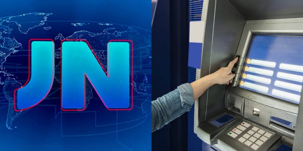 Notícia é dada no Jornal Nacional e falência de banco gigantesco é noticiada pelas mãos de âncora