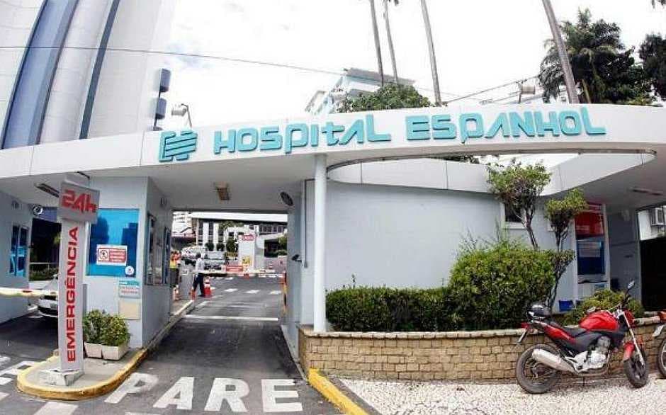 Hospital Espanhol teve as portas fechadas no ano de 2014 (Foto Reprodução/Internet)