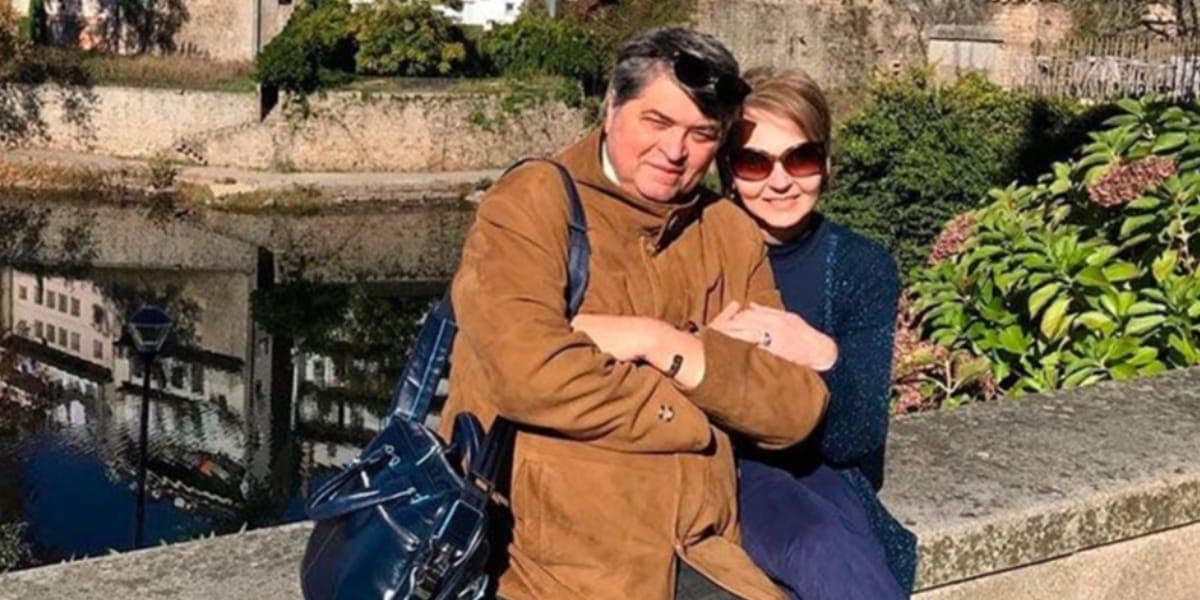Datena e Matilde Foresto, com quem é casado (Foto: Reprodução/Instagram) Datena e Matilde Foresto, com quem é casado (Foto: Reprodução/Instagram)