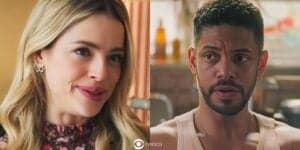 Graça e Jonatas em cenas de Terra e Paixão (Foto: Reprodução / Globo) Graça e Jonatas em cenas de Terra e Paixão (Foto: Reprodução / Globo)
