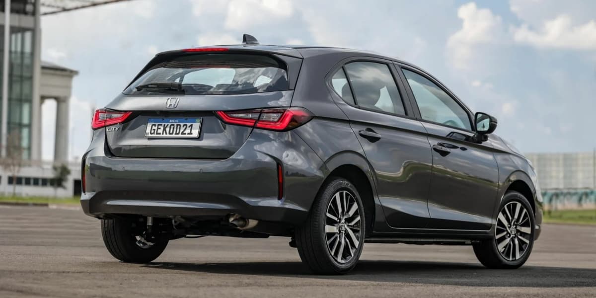 New City 2024 na versão hatch (Foto: Divulgação/Honda) New City 2024 na versão hatch (Foto: Divulgação/Honda)