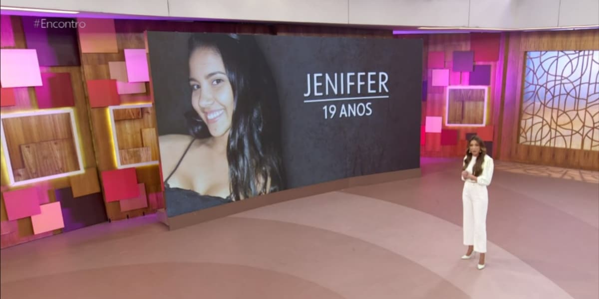 Patrícia Poeta repercutiu morte da jovem Jeniffer Carvalho (Foto: Reprodução/TV Globo) Patrícia Poeta repercutiu morte da jovem Jeniffer Carvalho (Foto: Reprodução/TV Globo)
