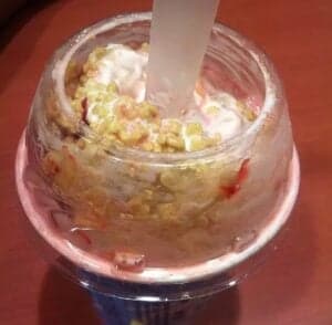 McFlurry de torta de morango foi uma das sobremessas de maior sucesso do McDonald’s (Foto: Reprodução / Internet) McFlurry de torta de morango foi uma das sobremessas de maior sucesso do McDonald’s (Foto: Reprodução / Internet)