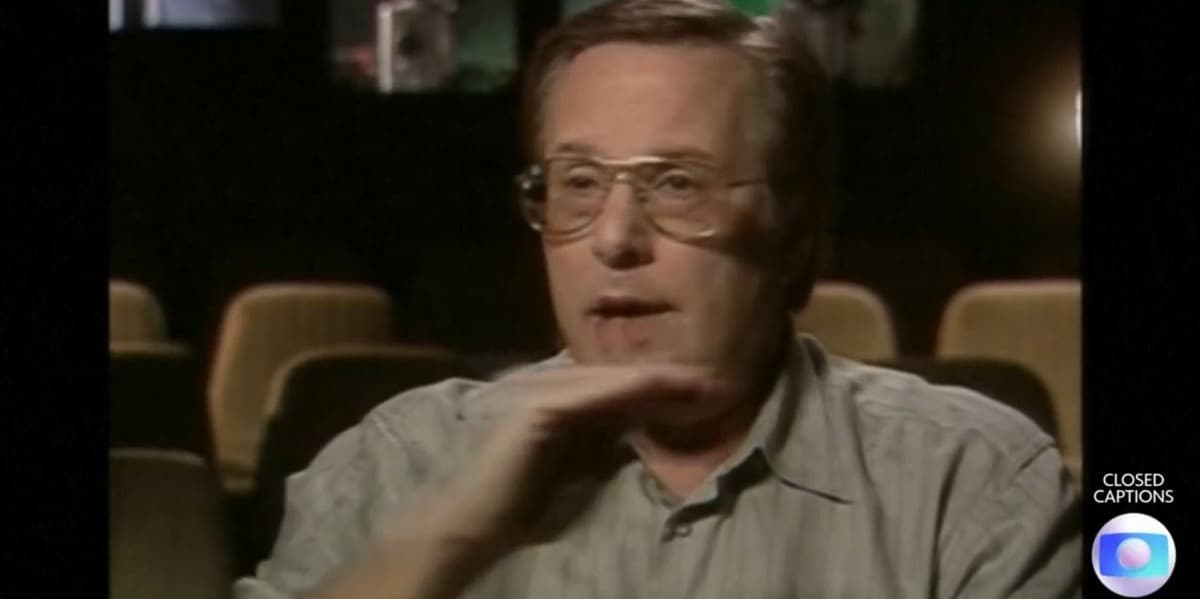 William Bonner noticiou morte de William Friedkin (Foto: Reprodução/TV Globo) William Bonner noticiou morte de William Friedkin (Foto: Reprodução/TV Globo)