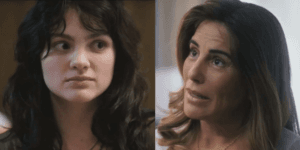 Petra revira o passado de Irene e descobre descobre pai biológico (Reprodução/Montagem TV Foco) Petra revira o passado de Irene e descobre descobre pai biológico (Reprodução/Montagem TV Foco)
