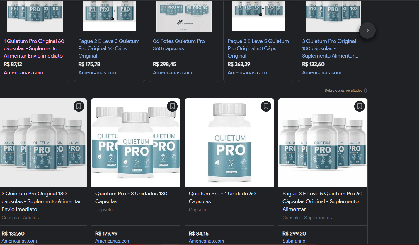 Ao procurar o produto consta produtos originais na aba shopping do Google (Foto Reprodução/Google) Ao procurar o produto consta produtos originais na aba shopping do Google (Foto Reprodução/Google)