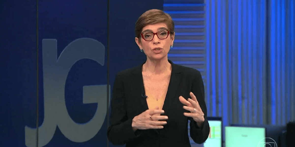 Renata Lo Prete sob comando do Jornal da Globo (Foto: Reprodução/ Internet) Renata Lo Prete sob comando do Jornal da Globo (Foto: Reprodução/ Internet)