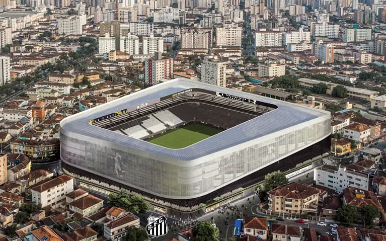 Nova Vila Belmiro (Reprodução/Internet)