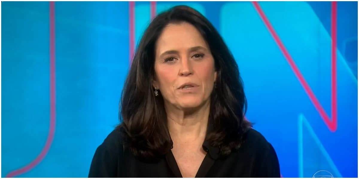 Ana Luiza Guimarães comanda o Jornal Nacional (Foto: Reprodução/ Internet) Ana Luiza Guimarães comanda o Jornal Nacional (Foto: Reprodução/ Internet)