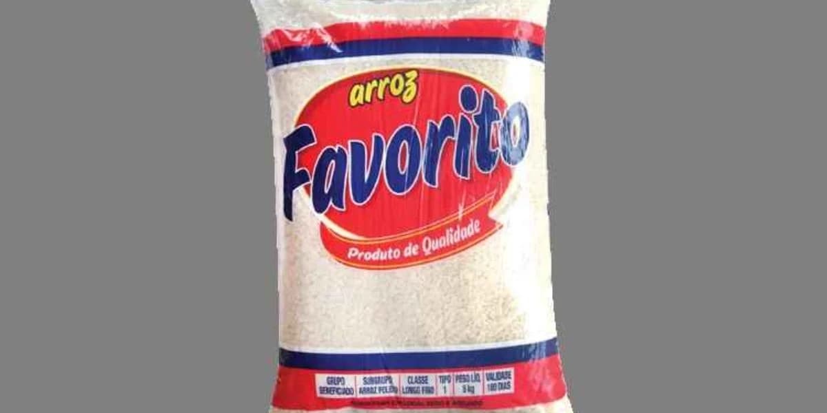 Marca de arroz já foi proibida pela Anvisa (Foto: Reprodução/ Internet) Marca de arroz já foi proibida pela Anvisa (Foto: Reprodução/ Internet)