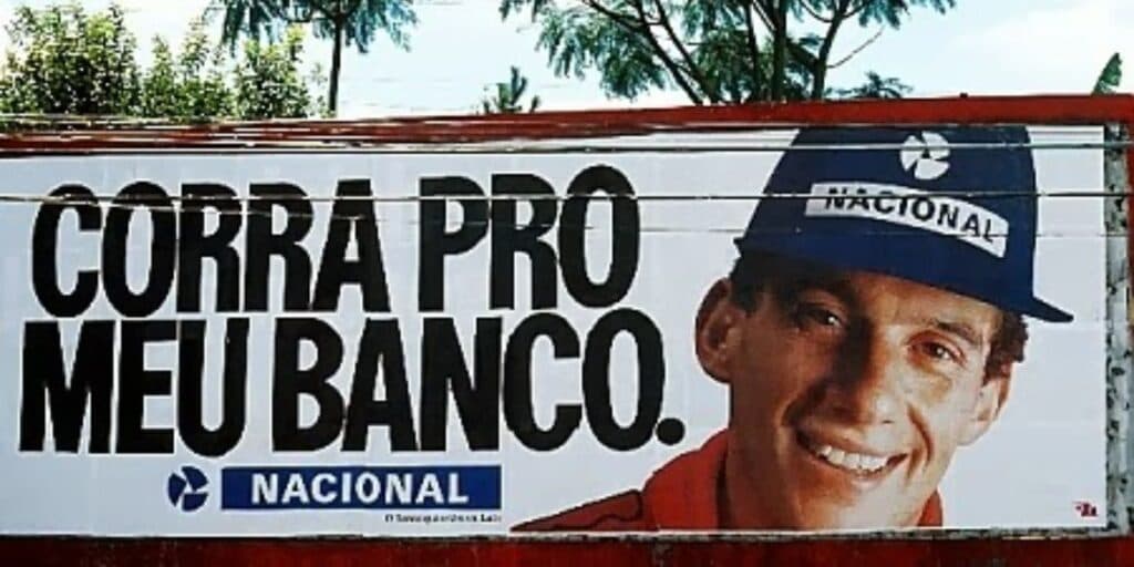 Ayrton Senna era um dos grandes responsáveis pela fama da marca (Reprodução: Internet) Ayrton Senna era um dos grandes responsáveis pela fama da marca (Reprodução: Internet)