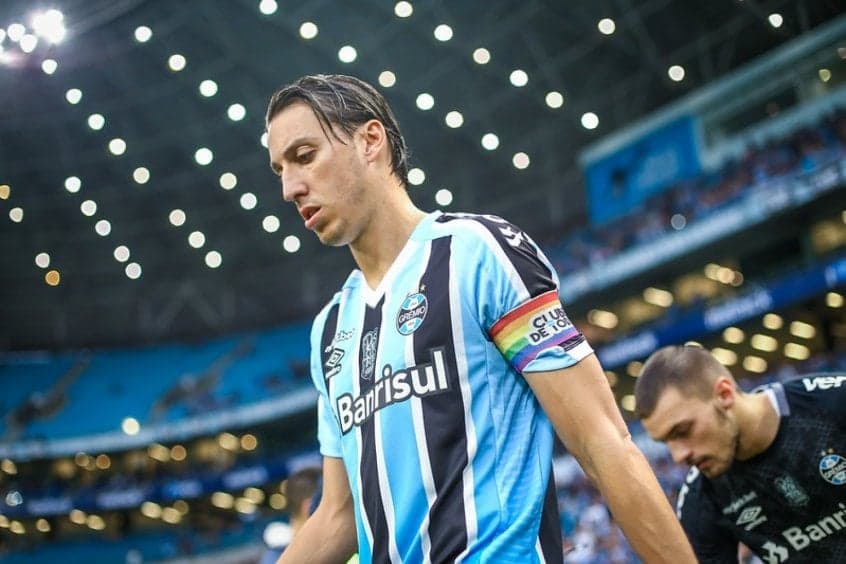 Pedro Geromel pode deixar o Grêmio (Foto: Divulgação) Pedro Geromel pode deixar o Grêmio (Foto: Divulgação)