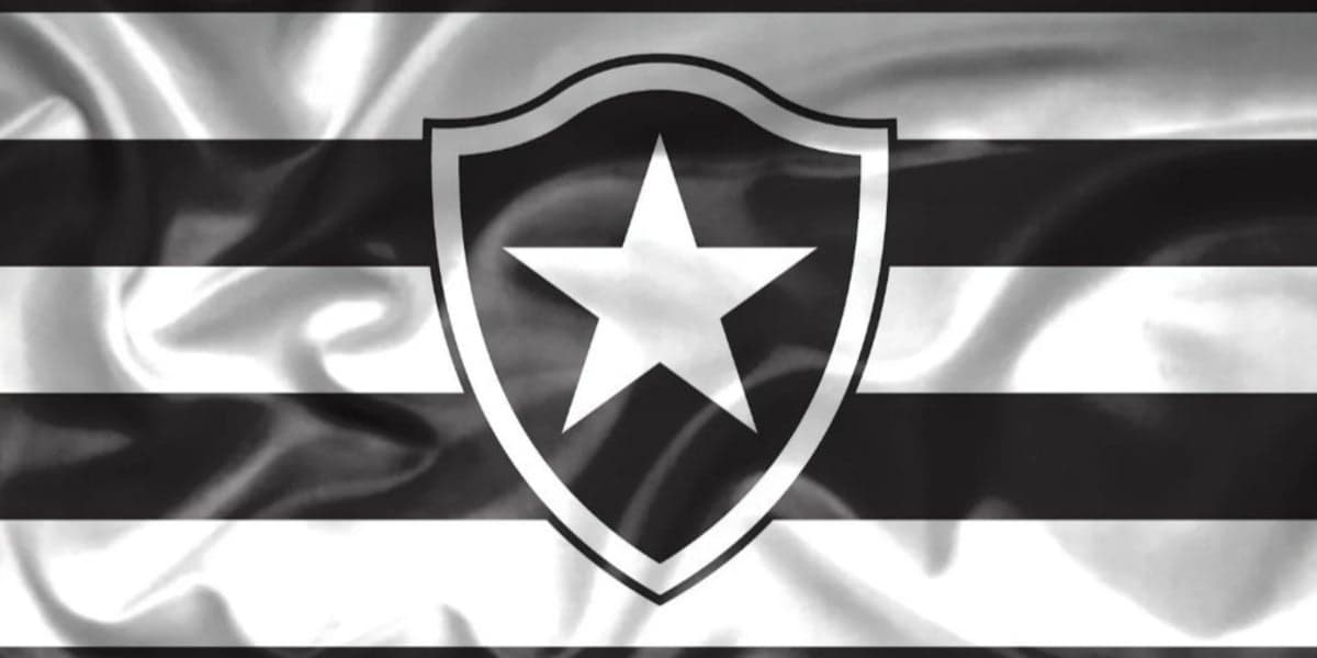 Bandeira do Botafogo - (Foto: Reprodução / Internet) Bandeira do Botafogo - (Foto: Reprodução / Internet)