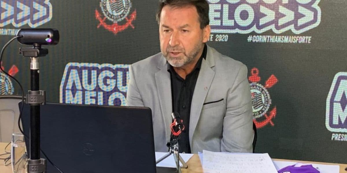 Augusto Melo, condidato à presidência do Corinthians - (Foto: Internet) Augusto Melo, condidato à presidência do Corinthians - (Foto: Internet)