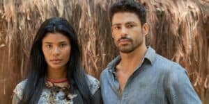 Iraê (Suyane Moreira) e Caio (Cauã Reymond) em "Terra e Paixão" (Foto: Divulgação/TV Globo) Iraê (Suyane Moreira) e Caio (Cauã Reymond) em "Terra e Paixão" (Foto: Divulgação/TV Globo)