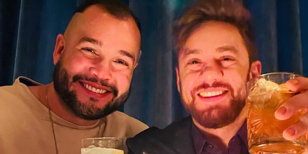 Leonardo Miggiorin e o namorado, João Victor Amado (Foto: Reprodução / Instagram) Leonardo Miggiorin e o namorado, João Victor Amado (Foto: Reprodução / Instagram)