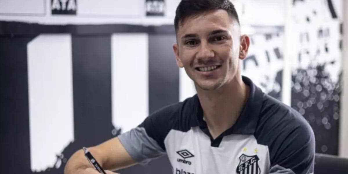 Maxi Silveira poderá sair do Santos - (Foto: Reprodução / Internet) Maxi Silveira poderá sair do Santos - (Foto: Reprodução / Internet)