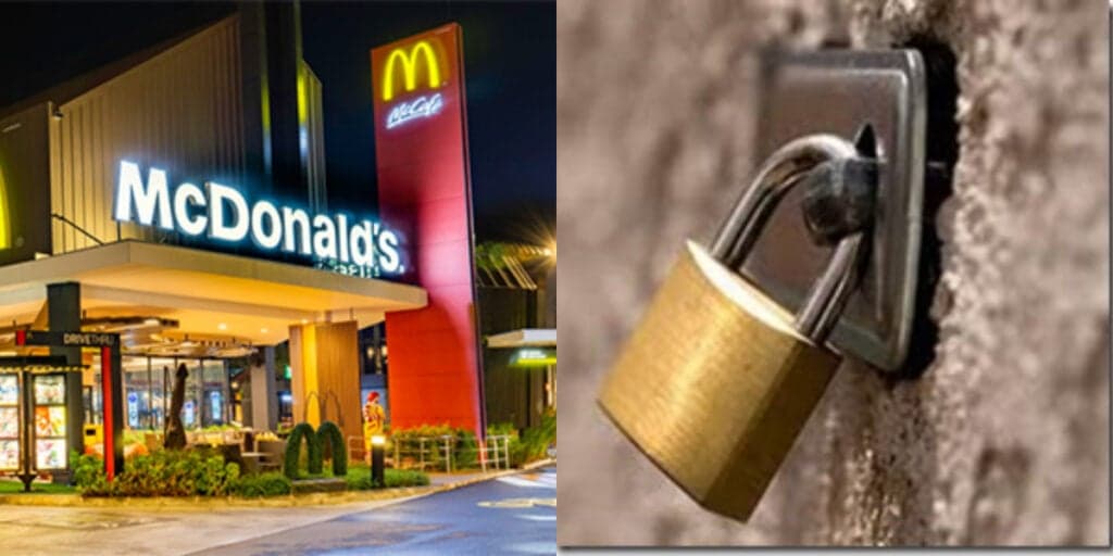 Encerramento de atividades: O fechamento de unidade gigantesca do Mcdonalds em país após escândalo