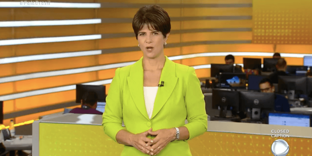 Mariana Godoy no Fala Brasil (Reprodução/Record) Mariana Godoy no Fala Brasil (Reprodução/Record)