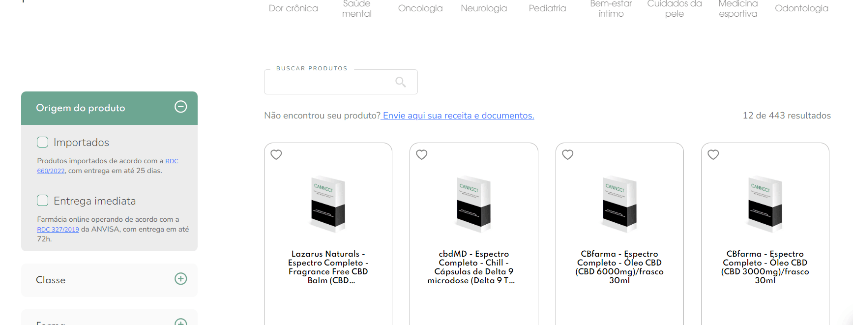 Produtos da empresa Cannect estão disponíveis para venda (Foto Reprodução/Internet) Produtos da empresa Cannect estão disponíveis para venda (Foto Reprodução/Internet)