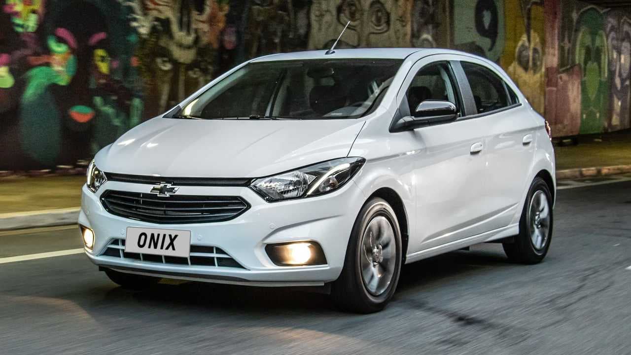 Carro Chevrolet Ônix (Foto: Reprodução, Motor1) Carro Chevrolet Ônix (Foto: Reprodução, Motor1)