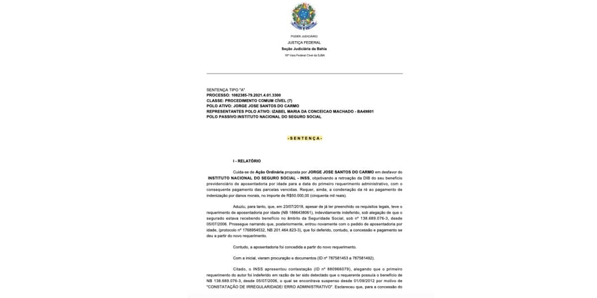 Decisão da Justiça (Foto: Reprodução / Consultor Jurídico) Decisão da Justiça (Foto: Reprodução / Consultor Jurídico)