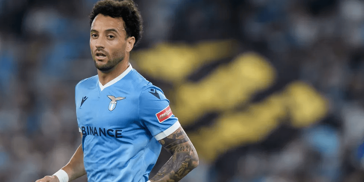 Jogador Felipe Anderson (Foto: Reprodução, Globo Esporte)