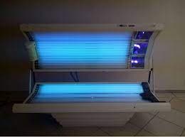 Máquina de bronzeamento artificial - Foto Internet Máquina de bronzeamento artificial - Foto Internet