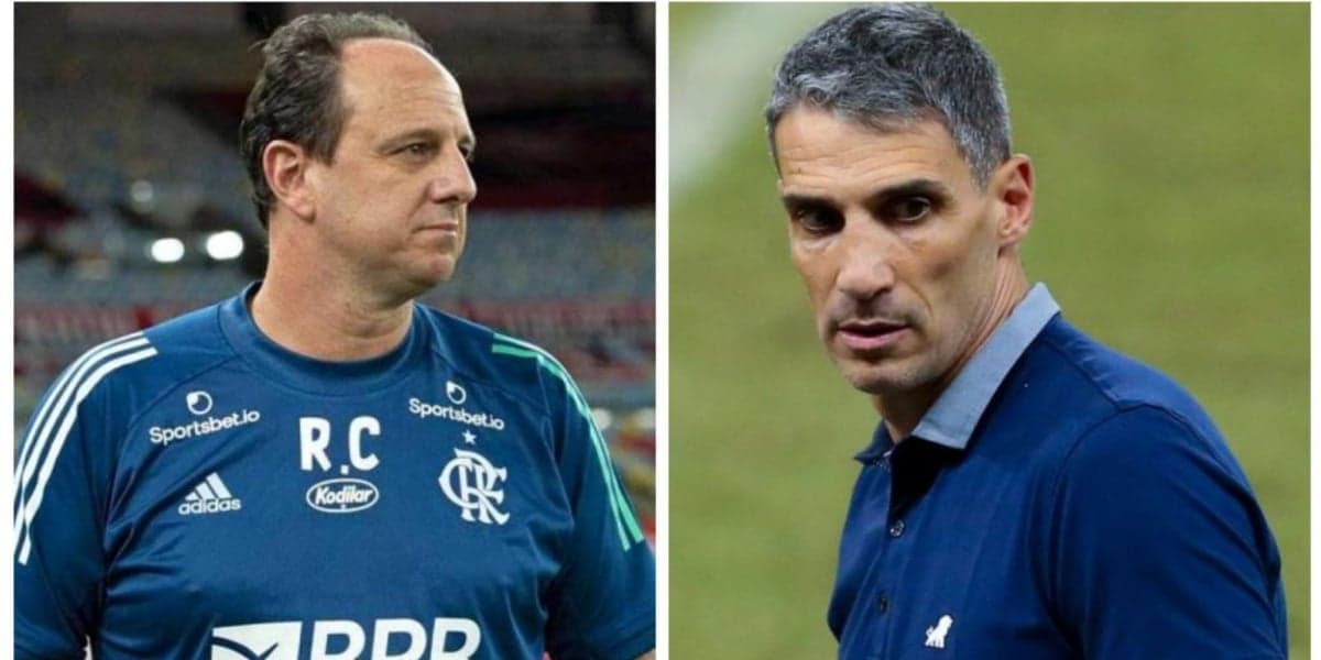 Rogério Ceni e Juan Pablo Vojvoda estão na mira do Inter - Foto: Reprodução/Internet Rogério Ceni e Juan Pablo Vojvoda estão na mira do Inter - Foto: Reprodução/Internet
