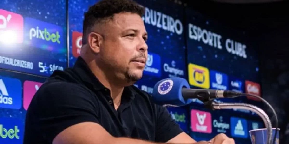 Ronaldo no Cruzeiro - Foto Internet Ronaldo no Cruzeiro - Foto Internet