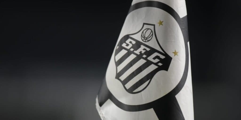 Bandeira do Santos - (Foto: Reprodução / Internet) Bandeira do Santos - (Foto: Reprodução / Internet)