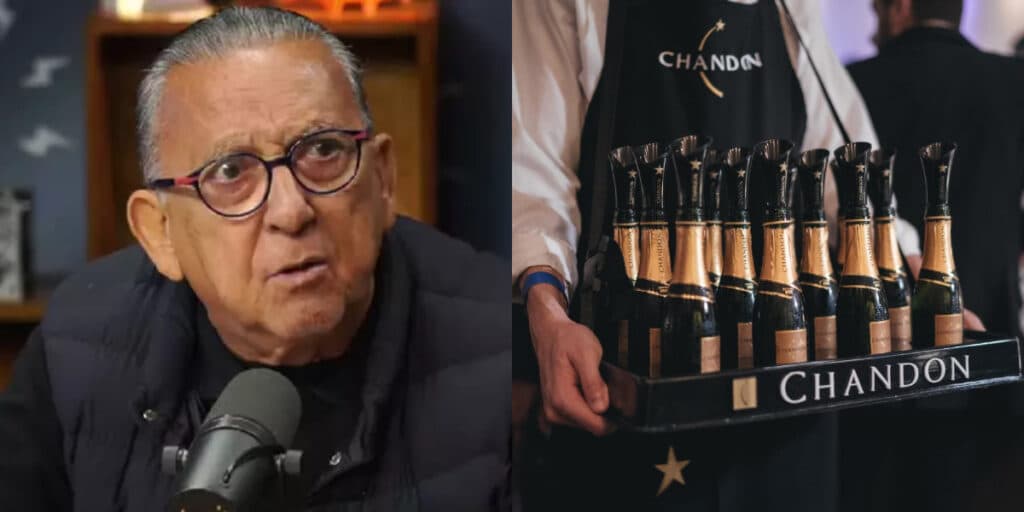 Milionário: Galvão Bueno é dono de empresa de bebidas rival da Chandon que você conhece e não sabia