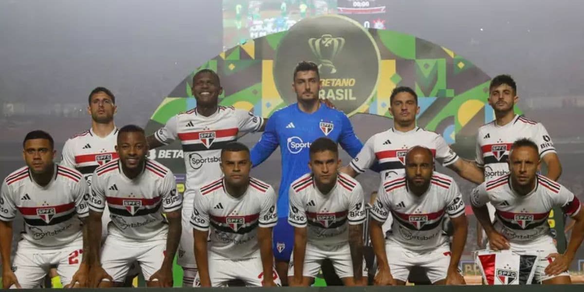 Time do São Paulo fc - (Foto: Internet) Time do São Paulo fc - (Foto: Internet)