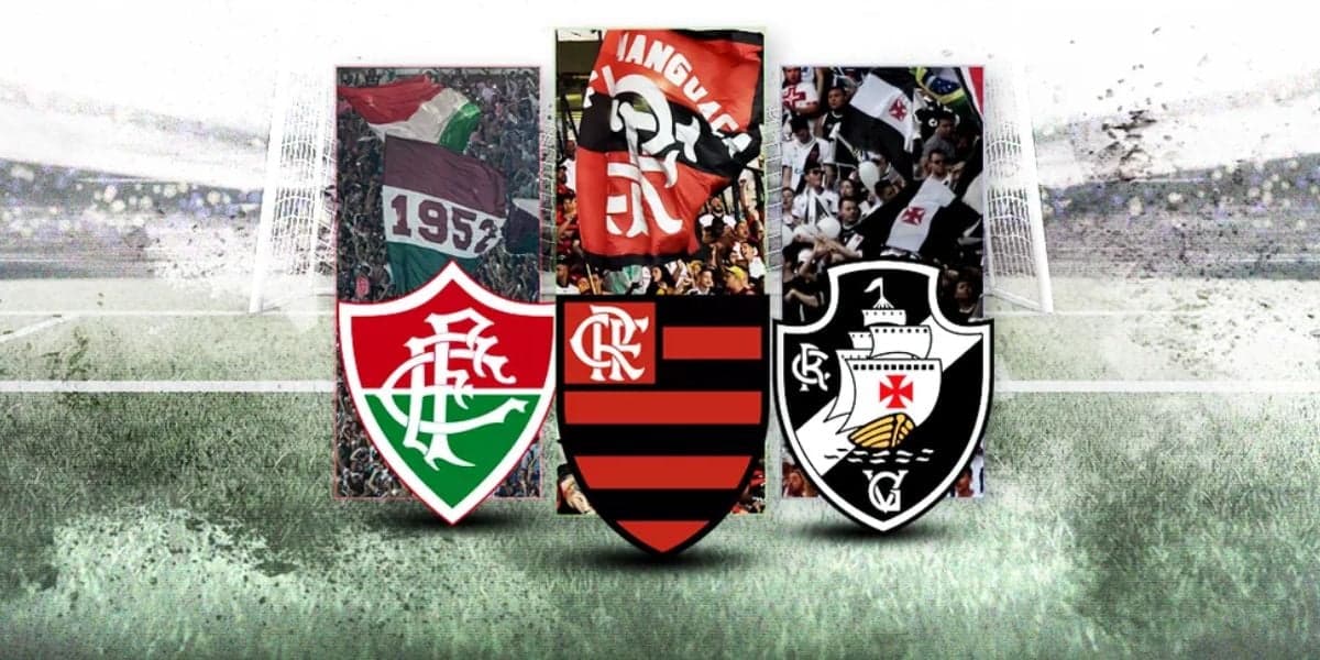 Flluminense, Flamengo e Vasco - (Foto: Internet) Flluminense, Flamengo e Vasco - (Foto: Internet)