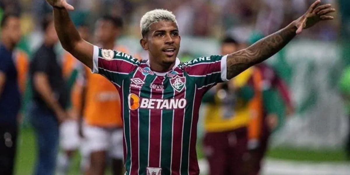 Jhon Kennedy estende seu contrato com o Fluminense até 2026 - (Foto: Reprodução / Internet) Jhon Kennedy estende seu contrato com o Fluminense até 2026 - (Foto: Reprodução / Internet)