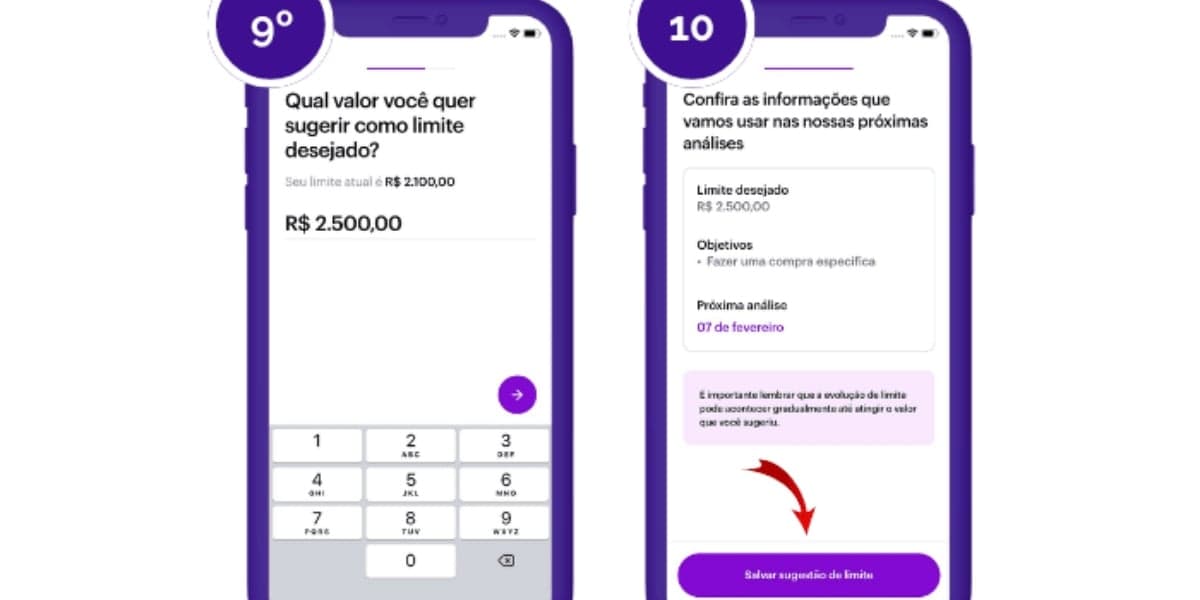 Passo a passo para solicitar limite no Nubank (Foto: Reprodução/Mobills) Passo a passo para solicitar limite no Nubank (Foto: Reprodução/Mobills)