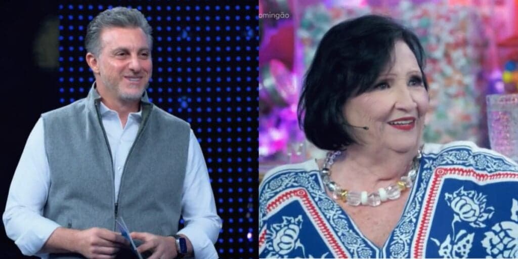 Dona Déa Lúcia perde a linha no Domingão e faz ameaça na Globo: "Vou dar na cara dela''
