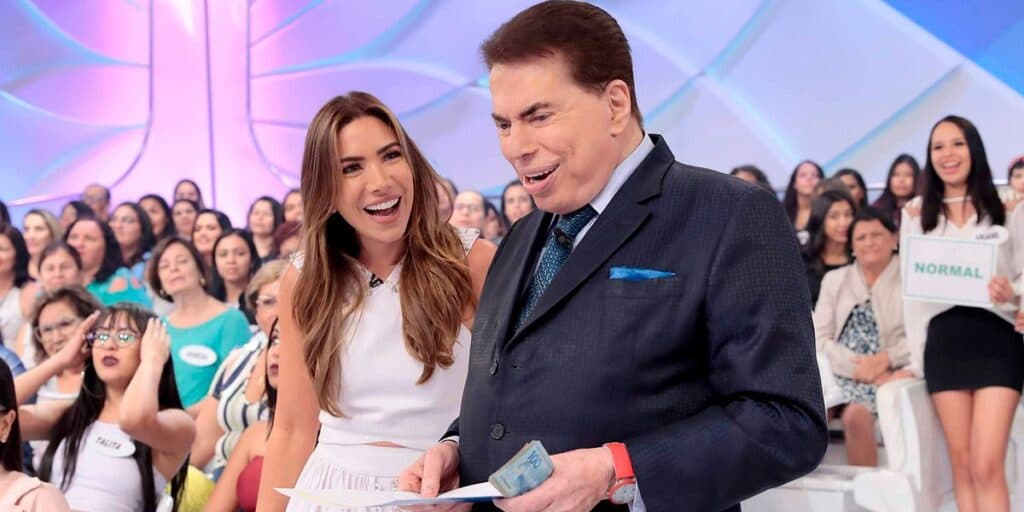 Patrícia Abravanel com Silvio Santos (Foto: Divulgação/ SBT) Patrícia Abravanel com Silvio Santos (Foto: Divulgação/ SBT)