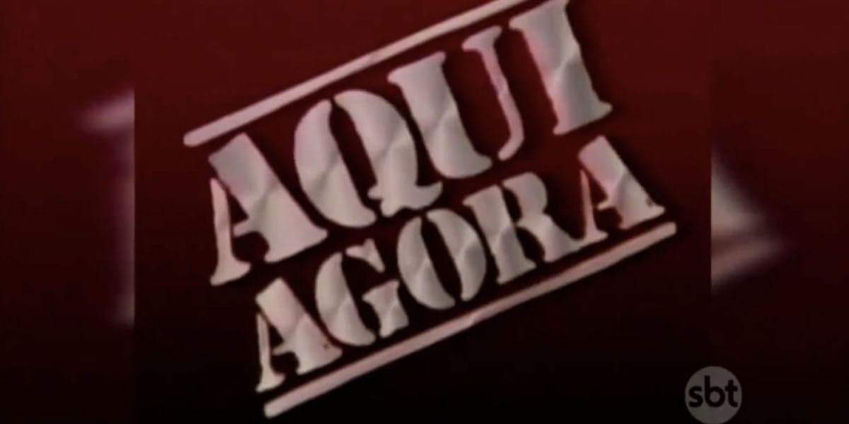 Programa Aqui Agora (Foto: Reprodução / SBT) Programa Aqui Agora (Foto: Reprodução / SBT)