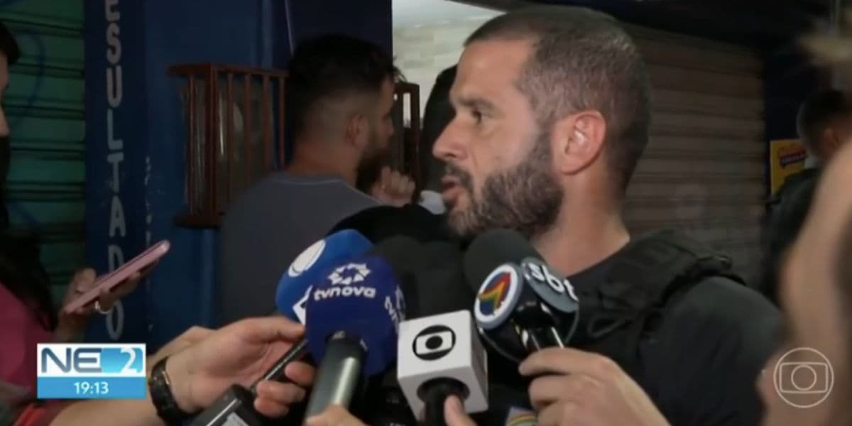 Delegado Victor Leite (Foto: Reprodução / Globo) Delegado Victor Leite (Foto: Reprodução / Globo)