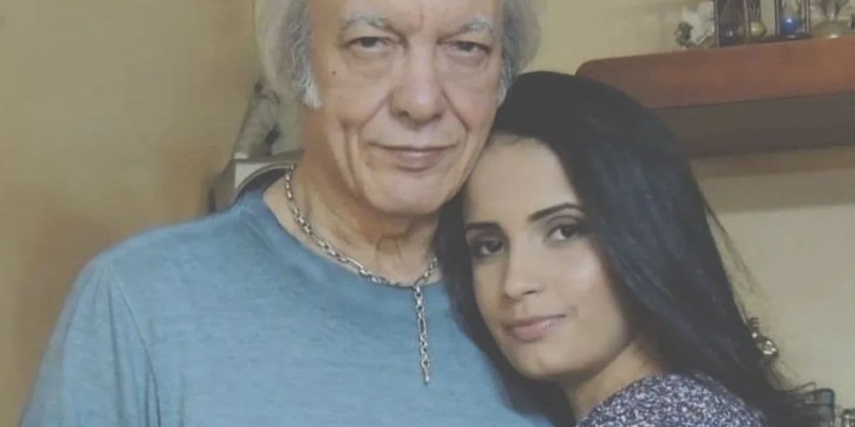 Erasmo Carlos e Fernanda Passo (Foto: Reprodução / Instagram)