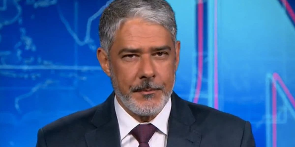 William Bonner no Jornal Nacional (Foto: Reprodução / Globo)